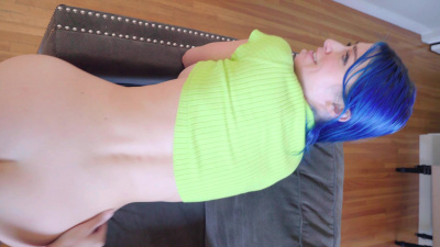 Jewelz Blu pops her breasts and pussy to play with stepbro